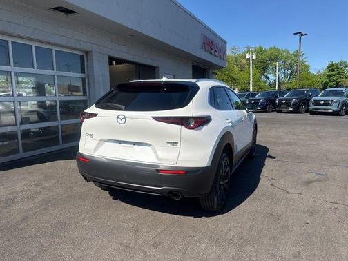 Snowflake White Pearl Mica 2023 Mazda CX-30 2.5 Turbo Premium Package