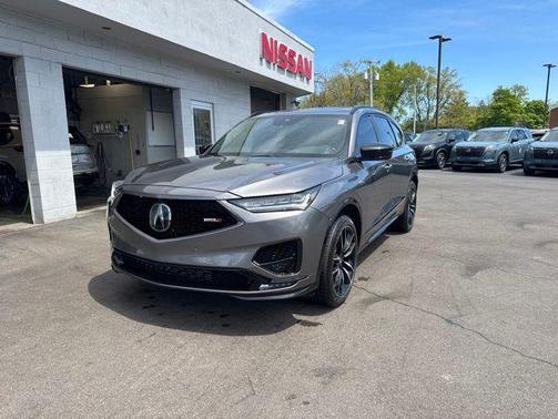 Carbon Metallic 2024 Acura MDX Type S Advance Package