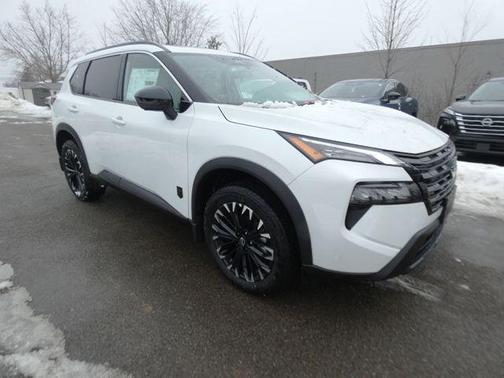 Everest White Pearl Tricoat 2026 Nissan Rogue Dark Armor