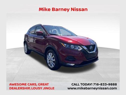 Scarlet Ember Tintcoat 2021 Nissan Rogue Sport SV