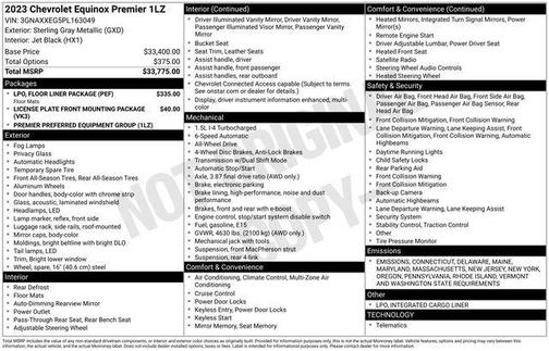 2023 Chevrolet Equinox Premier w/1LZ