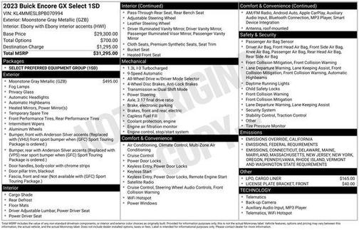 2023 Buick Encore GX Select
