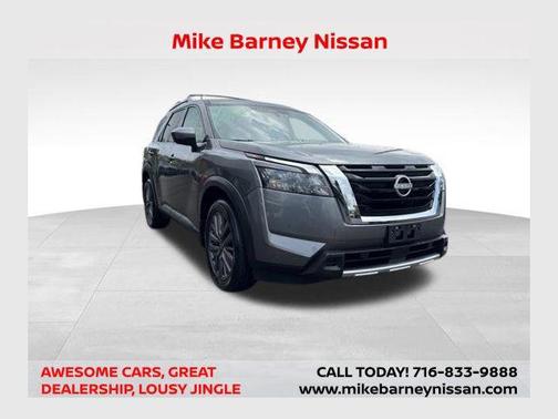 Gun Metallic 2025 Nissan Pathfinder SL 4WD