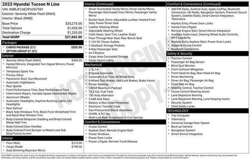 2023 Hyundai TUCSON N Line
