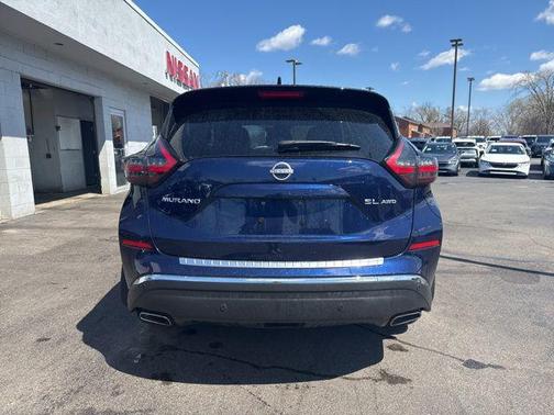 Deep Ocean Blue Pearl 2024 Nissan Murano SL Intelligent AWD