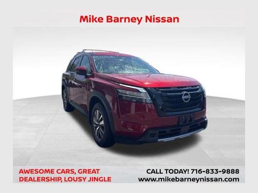 Scarlet Ember Tintcoat 2023 Nissan Pathfinder SL 4WD
