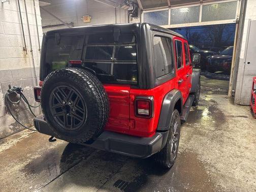 Firecracker Red Clearcoat 2024 Jeep Wrangler Sport S