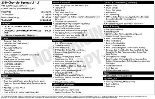 2020 Chevrolet Equinox 1LT