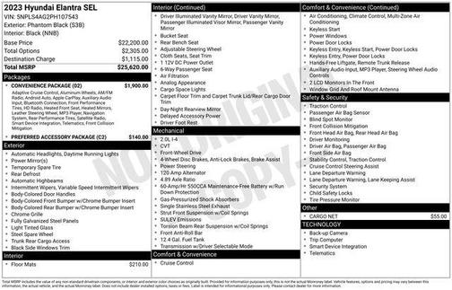 2023 Hyundai ELANTRA SEL