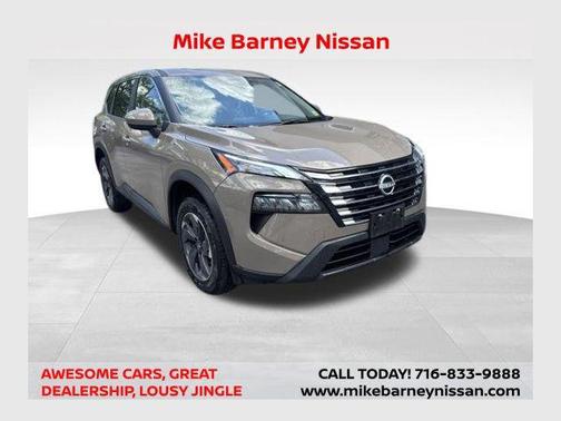 Baja Storm Metallic 2025 Nissan Rogue SV