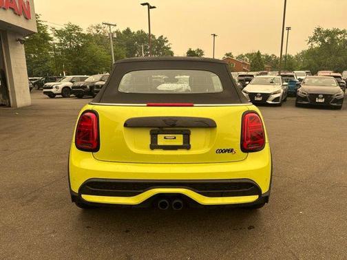 Zesty Yellow 2023 MINI Convertible Cooper S