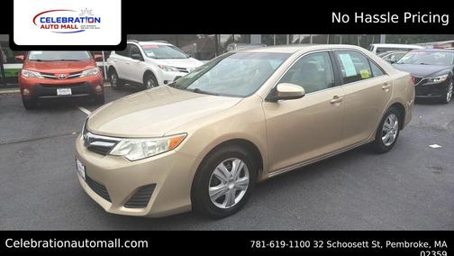 Gold 2012 Toyota Camry LE
