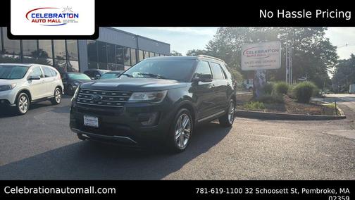 Gray 2016 Ford Explorer XLT