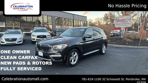 Dark Graphite Metallic 2019 BMW X3 xDrive30i