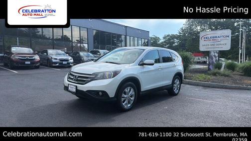 White Diamond Pearl 2013 Honda CR-V EX