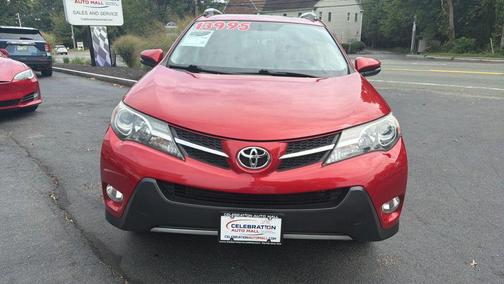 Red 2015 Toyota RAV4 XLE