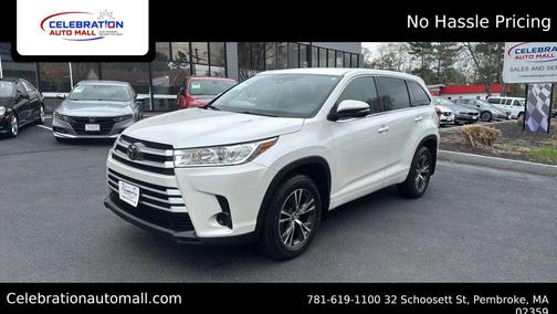 Blizzard Pearl 2017 Toyota Highlander LE
