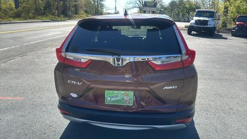 Red 2018 Honda CR-V EX-L