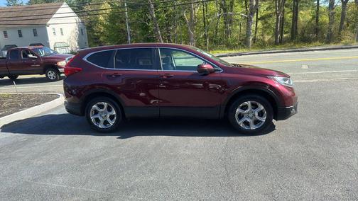 Red 2018 Honda CR-V EX-L