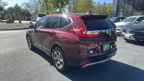Red 2018 Honda CR-V EX-L