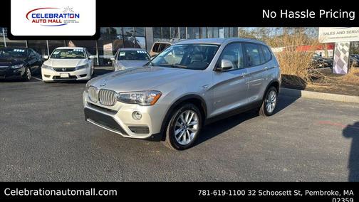 Silver 2016 BMW X3 xDrive28i
