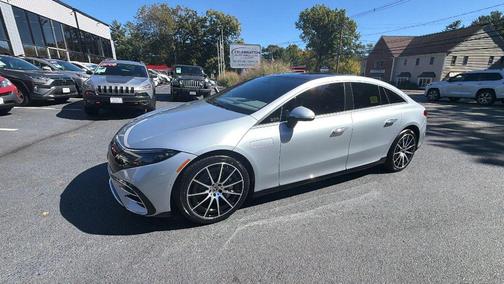 Cirrus Silver Metallic 2022 Mercedes-Benz EQS 450+ 4MATIC