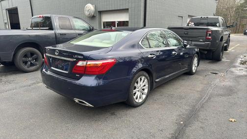 Blue 2011 Lexus LS 460 Base