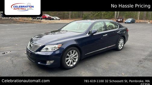 Blue 2011 Lexus LS 460 Base