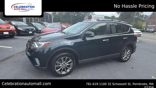 Galactic Aqua Mica 2018 Toyota RAV4 Limited