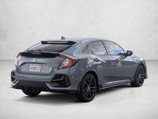 Gray 2021 Honda Civic Sport