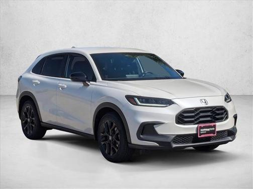 Platinum White Pearl 2023 Honda HR-V 2WD Sport