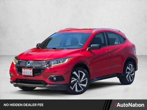 Milano Red 2019 Honda HR-V Sport