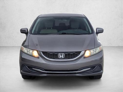 Modern Steel Metallic 2014 Honda Civic LX