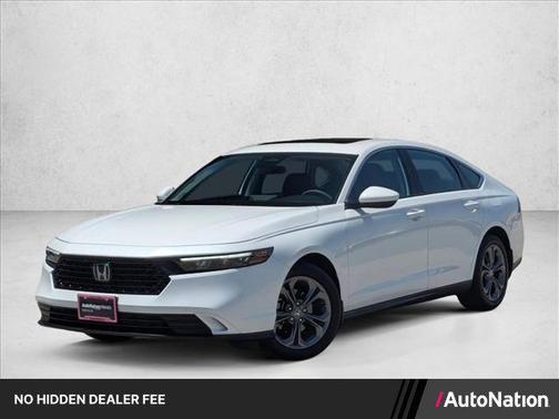 Platinum White Pearl 2024 Honda Accord EX