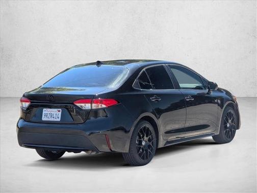 Black Sand Pearl 2021 Toyota Corolla LE