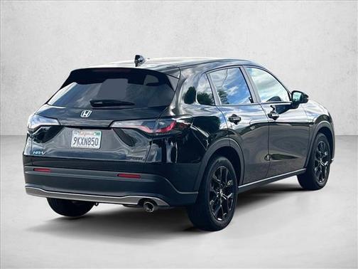 Crystal Black Pearl 2024 Honda HR-V 2WD Sport