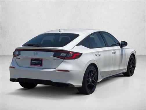 Platinum White Pearl 2026 Honda Civic Sport