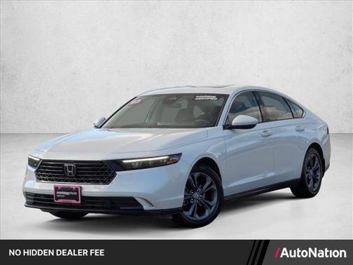 Platinum White Pearl 2023 Honda Accord EX
