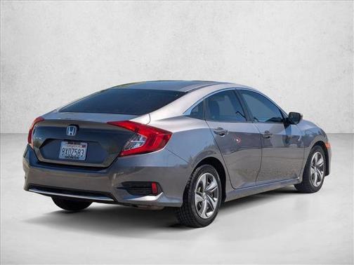 Modern Steel Metallic 2021 Honda Civic LX