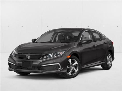 Modern Steel Metallic 2021 Honda Civic LX