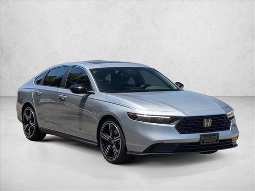 Lunar Silver Metallic 2023 Honda Accord Hybrid Sport