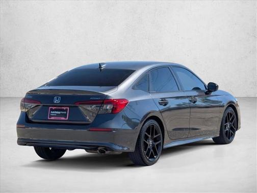 Meteorite Gray Metallic 2024 Honda Civic Sport