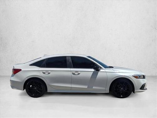 Platinum White Pearl 2022 Honda Civic Sport