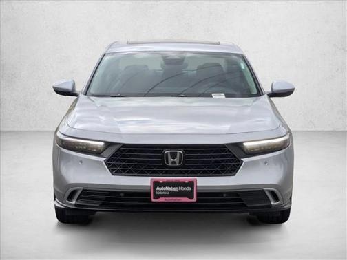 Solar Silver Metallic 2026 Honda Accord Hybrid Touring