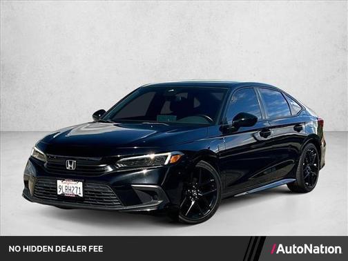 Crystal Black Pearl 2024 Honda Civic Sport