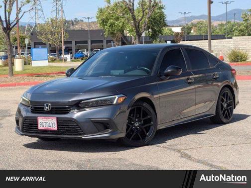 Meteorite Gray Metallic 2023 Honda Civic Sport