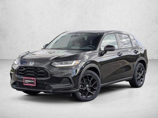 Crystal Black Pearl 2024 Honda HR-V Sport