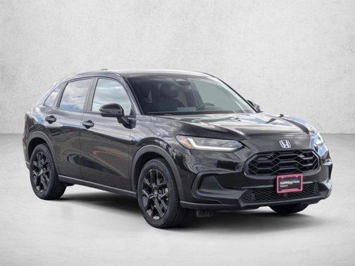 Crystal Black Pearl 2024 Honda HR-V Sport