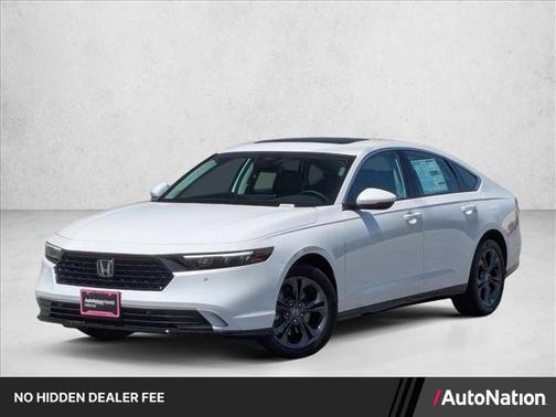 Platinum White Pearl 2026 Honda Accord Hybrid EX-L