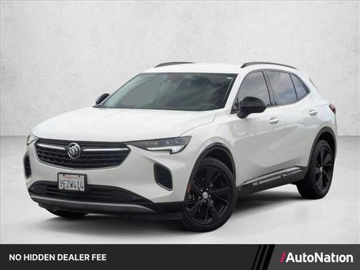 Summit White 2021 Buick Envision FWD Preferred